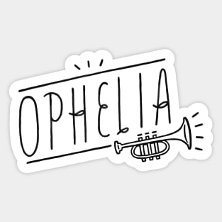 Ophelia Sticker